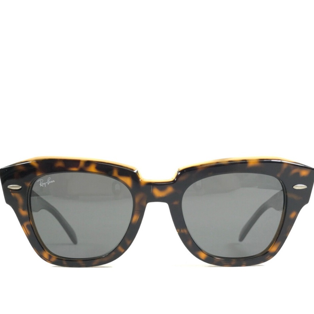 New~Ray-ban State Street Gradient Brown Tortoise RB2186 Standard Size Beautiful! - Picture 9 of 15